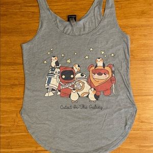 STAR WARS Cutest in the Galaxy Tank Top, S